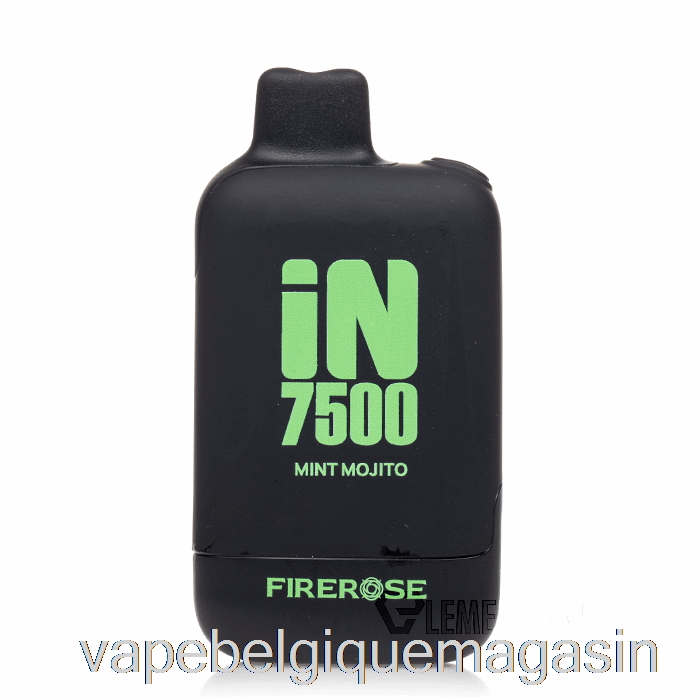 Vape Jetable Firerose En 7500 Menthe Mojito Jetable